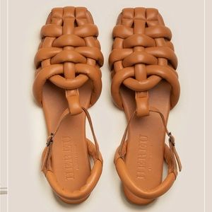 Hereu cabersa fisherman sandal - brown - size 39